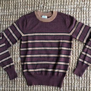 Joanie Metallic Striped Jumper/Sweater